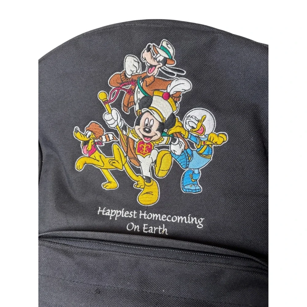 Disney Parks Disneyland 50th Anniversary Backpack Mickey Mouse Homecoming Black
